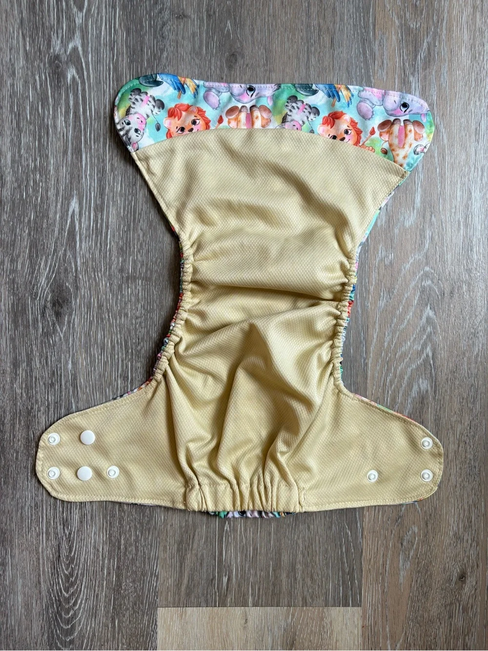 Colorful Animal Print Reusable Kids Cloth Diaper - Sweet Cheeks Diaper Co